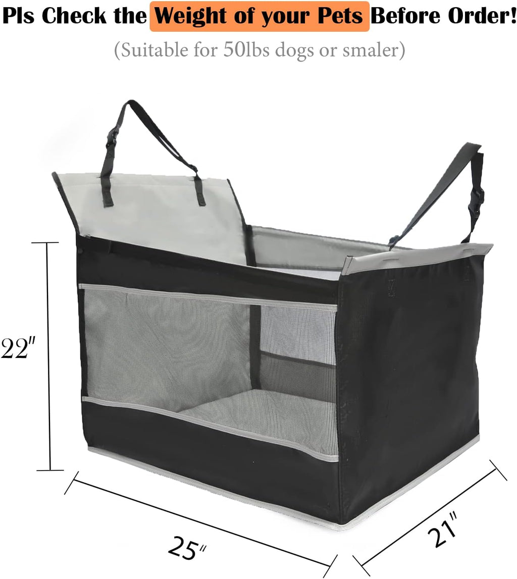 Dog Car Seat Extender for Large Dogs, Waterproof Materials Y6062