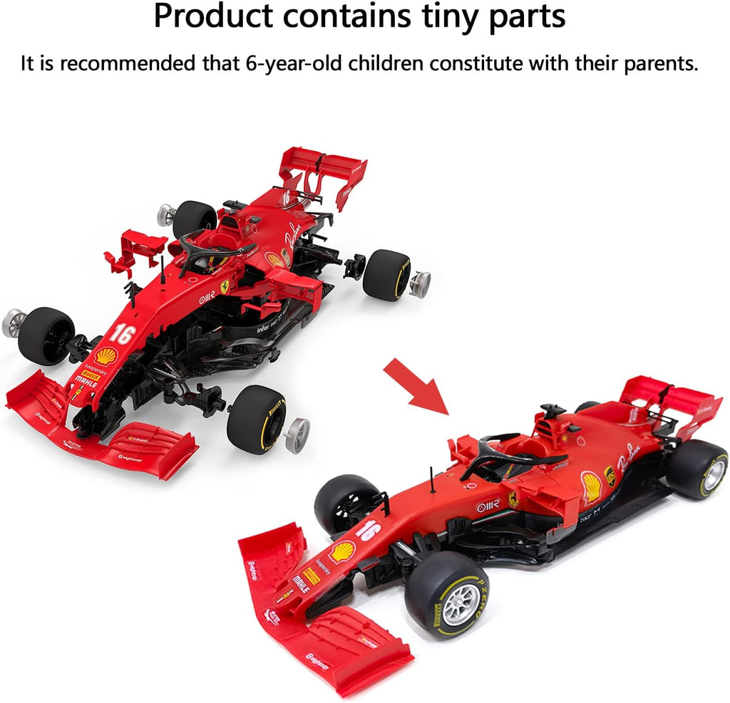 1:16 Remote Control F1 Racing Car Building Blocks Model Pack of 2 L984645