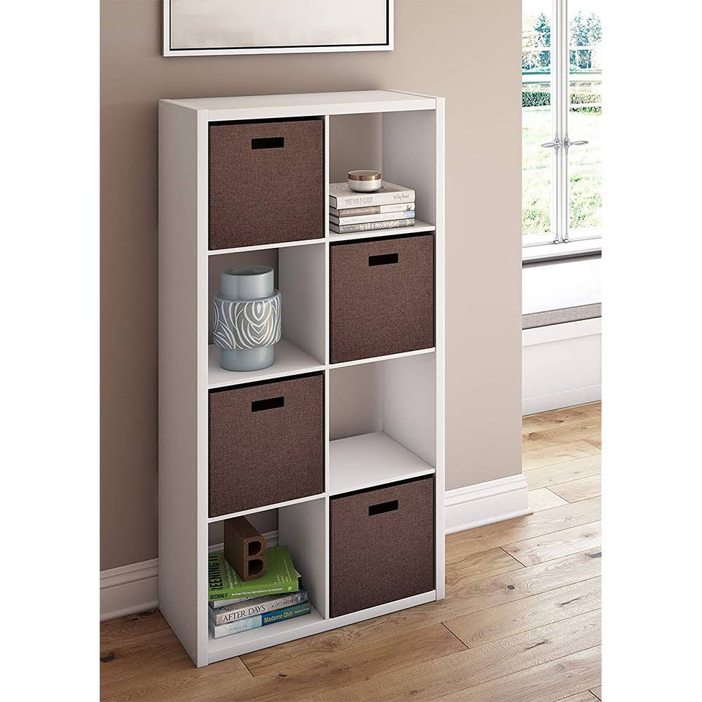 White 8-Cube Storage Organizer (2 Pack) P4216