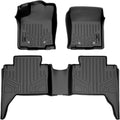 Custom Fit Floor Mats 2 Row Liner Set Black V870