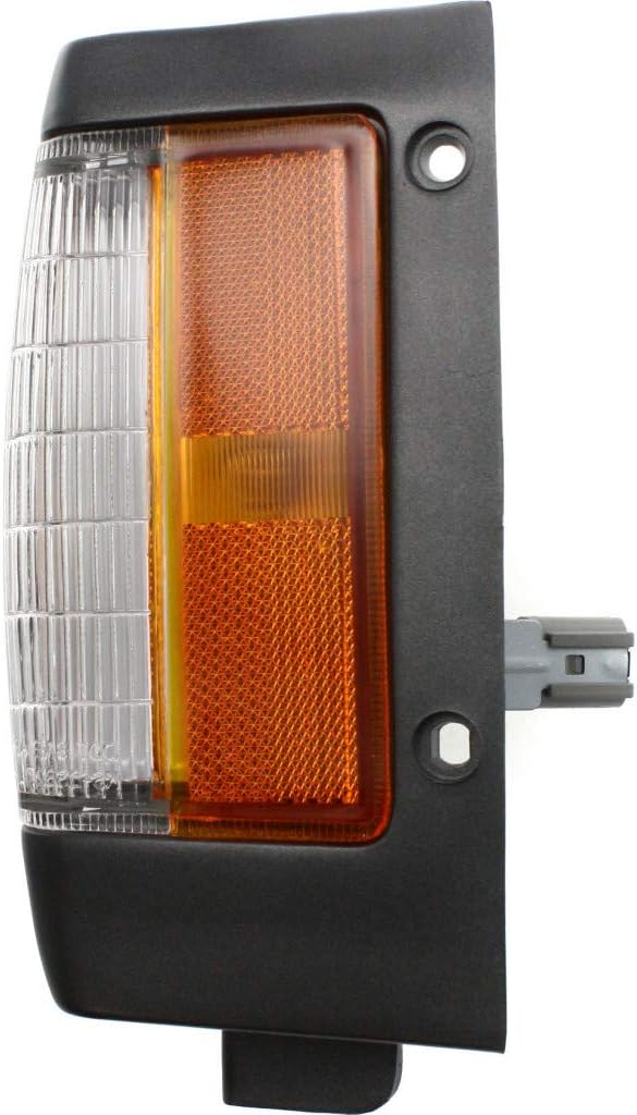Black Trim Side Marker Light Assembly Pair C4873