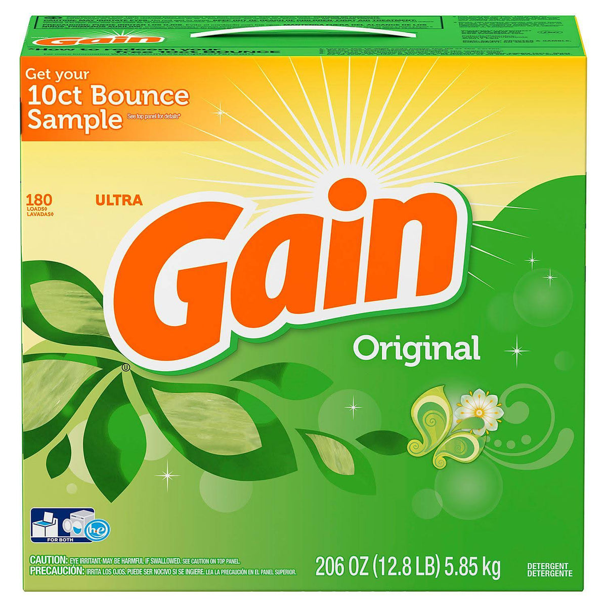 Ultra Powder Laundry Detergent, Original, 206 oz., 180 Loads G83784
