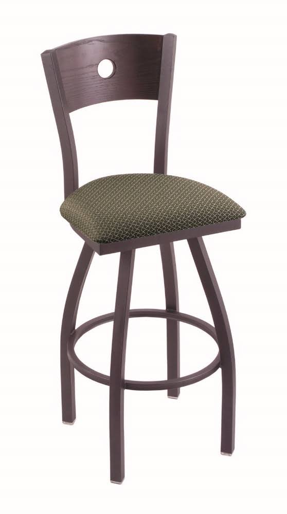 25x22 Counter Stool with Pewter Finish and 360 Swivel O228