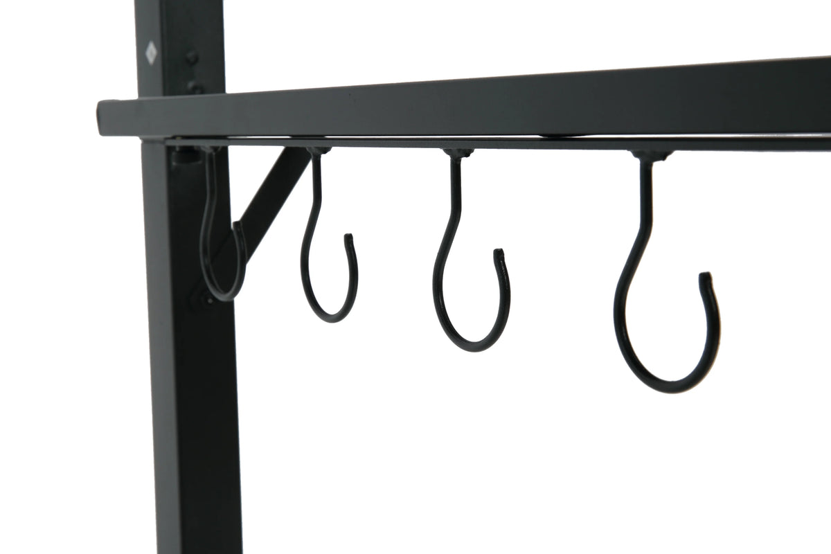 Grey Outdoor Grill Gazebo 8 X 5 Ft W6833