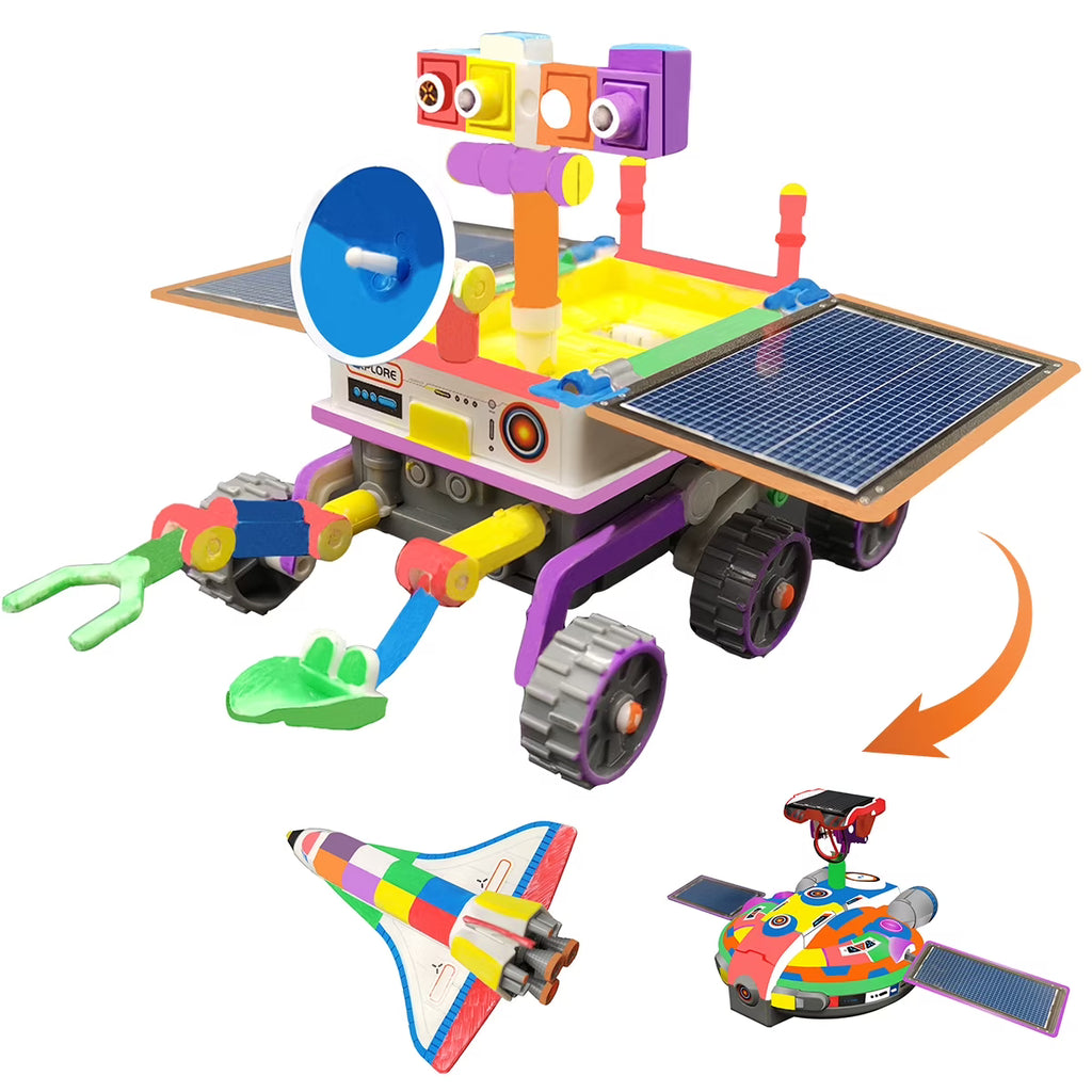 Solar Robot Kit 3 In 1 DIY Science Experiments Toy S51814