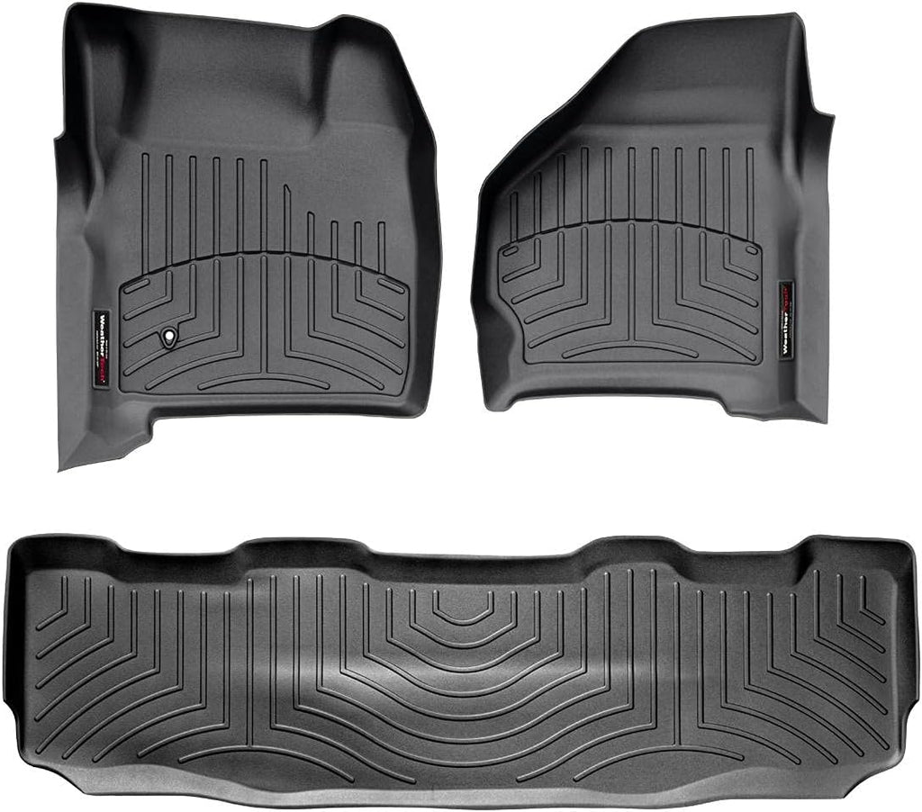 Black FloorLiner for Ford F-150, 1st & 2nd Row F6497