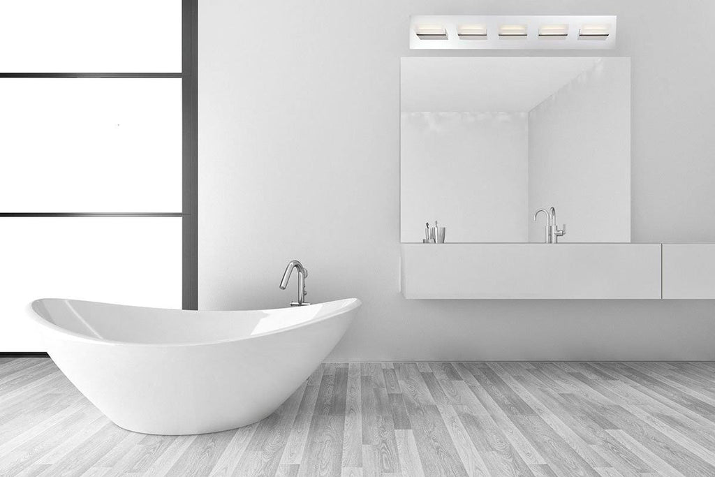3-Light LED Bathbar, Chrome E539482