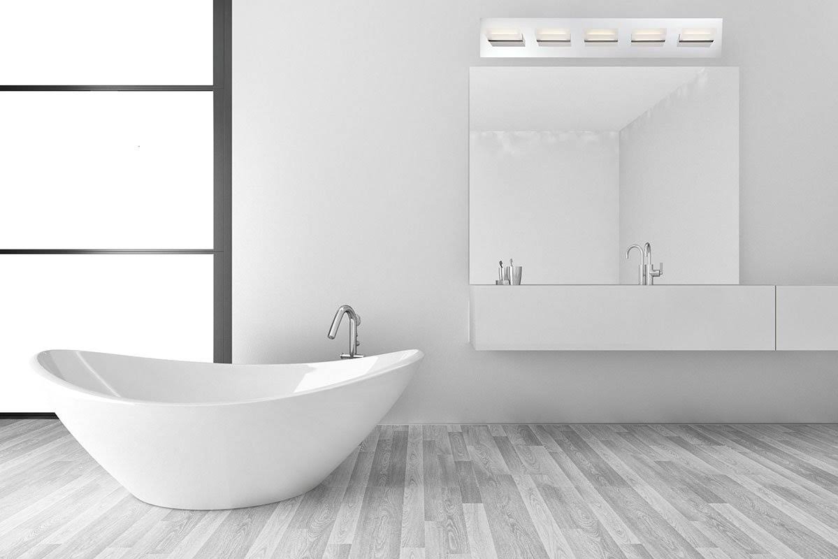 3-Light LED Bathbar, Chrome E539482