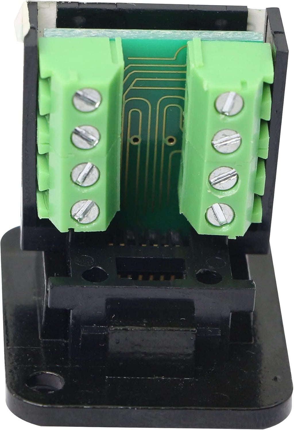 Black RJ45 Panel Mount Keystone Jack M519