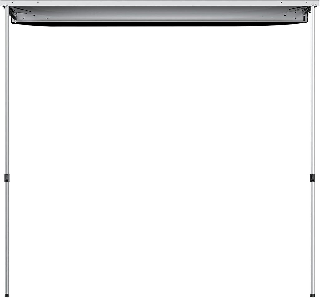 Grey 6'x6' Retractable Vehicle Awning with Carry Bag R21741