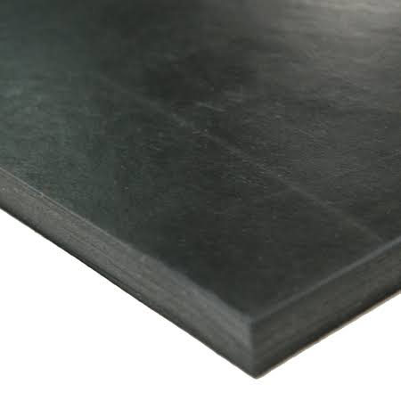 Nitrile Sheets 1/4 in x 22 in x 3 ft W x 10 ft L Black C5551