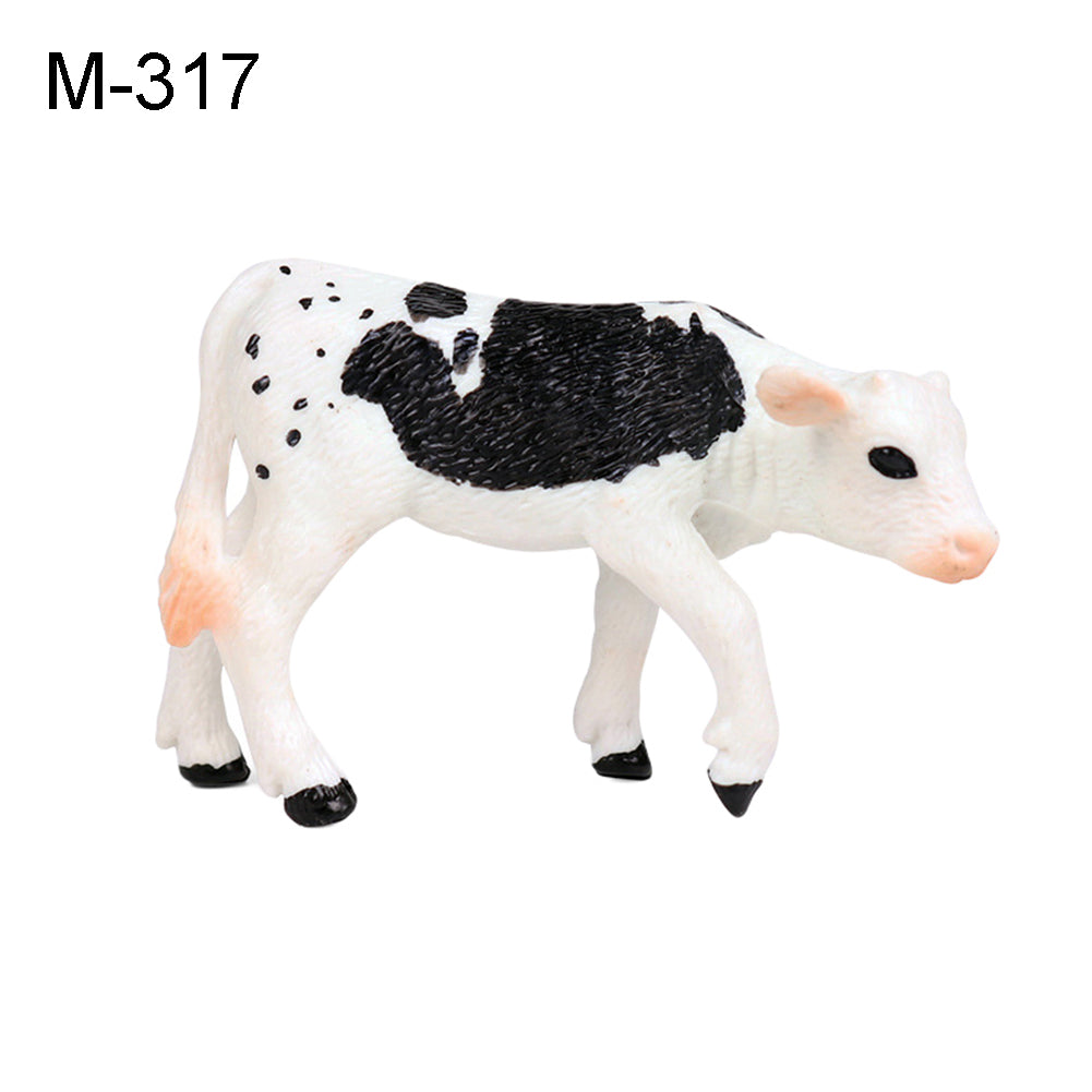 Realistic Cow Cattle Figurine Model Toy H804618