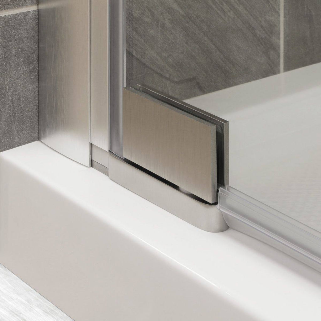 Chrome 34-35W x 72H Pivot Swing-Out Shower Door E7113
