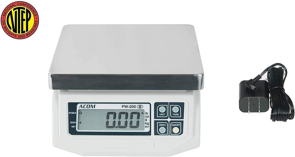 Digital Portion Control Scale, 60lb Capacity, 0.02lb Readability I419