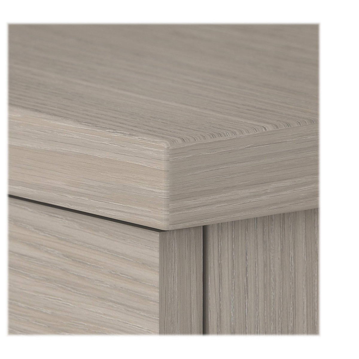Lateral Filing Cabinet 2 Drawer Laminated Wood Composite Sand Oak R33674