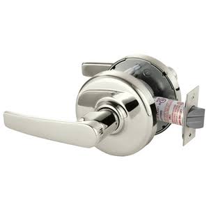 Cylindrical Lock Bright Nickel Plated Clear Coated M785