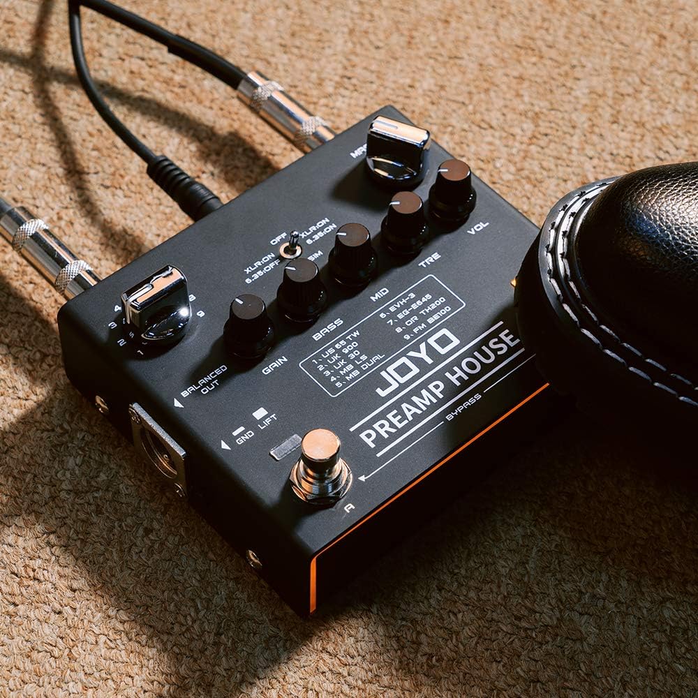 Dual Channel Cabinet Simulator Pedal for Electric Guitar M954