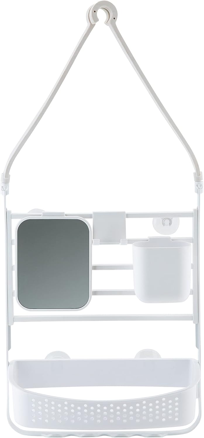 Matte Black Adjustable Shower Caddy C165744