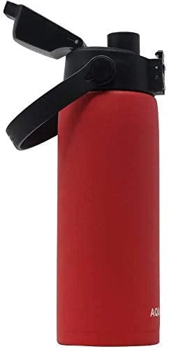 6-Pack Red 21 Ounce Stainless Steel Double Wall Insulated Sports Water Bottle X98761