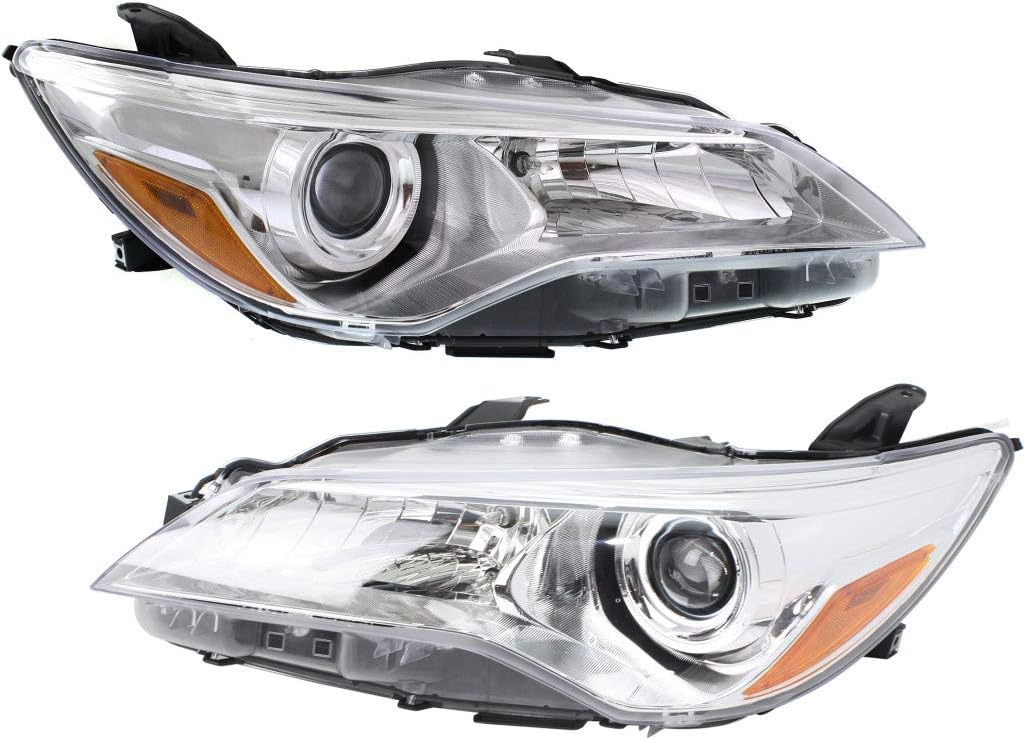 Headlight Assembly Halogen Pair Driver and Passenger Side I82703