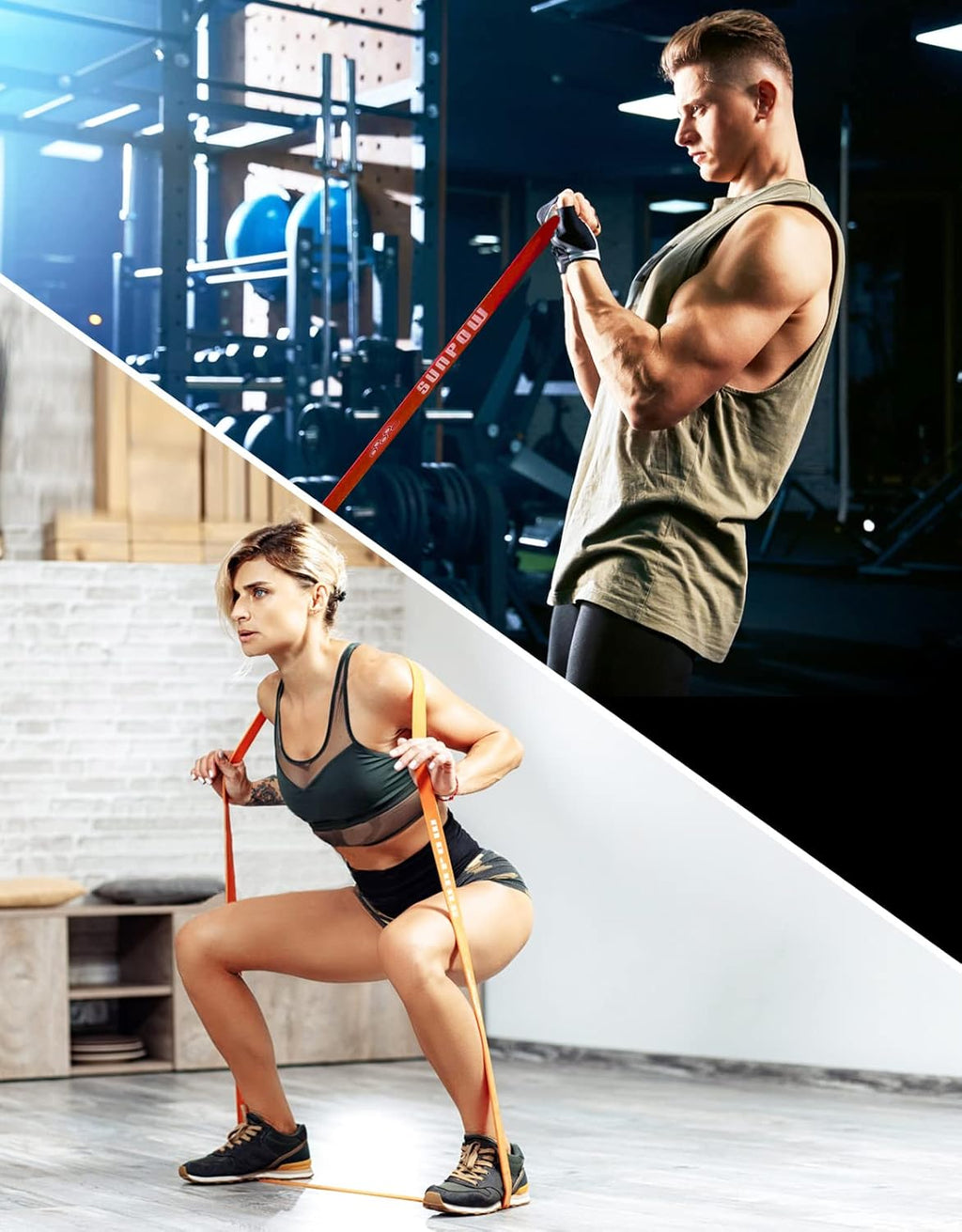 Set of 5 Resistance Bands with Carry Bag R3220