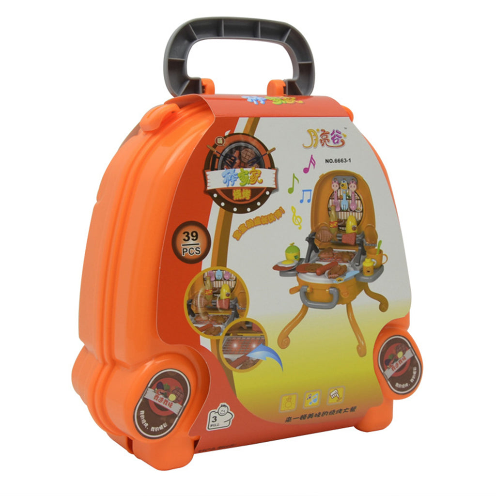 Portable BBQ Toy Set for Kids D429