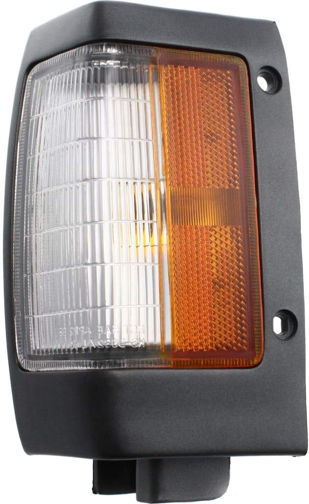 Black Trim Side Marker Light Assembly Pair C4873