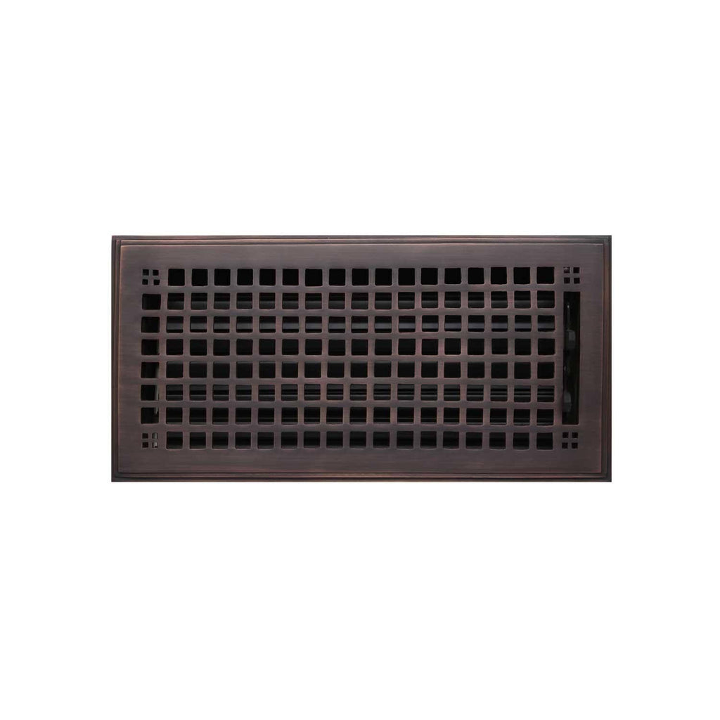 Oil Rubbed Bronze Floor Register D97229