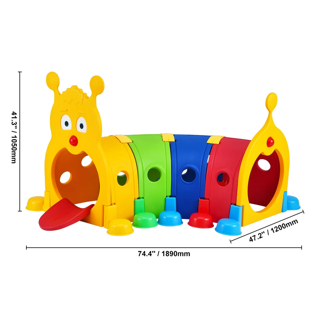 4 Sections Pop-up Crawl Tunnel X636