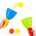 Catch Ball Game with 4 Catch Launcher Baskets and 8 Balls U540