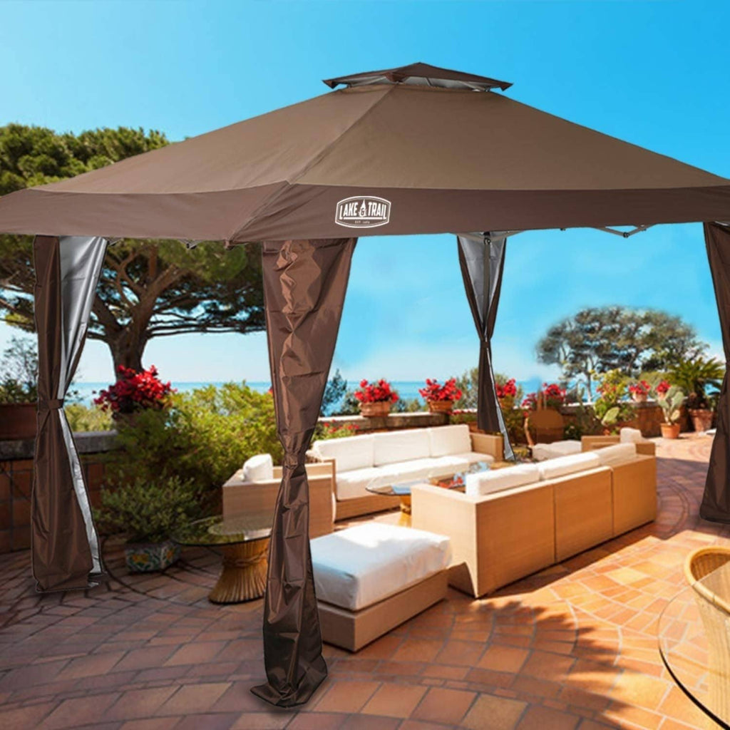 13 x 13 Straight Leg Pop-Up Canopy Gazebo N21101