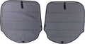 Insulated Rear Door Covers Pair Cool Gray Z9439
