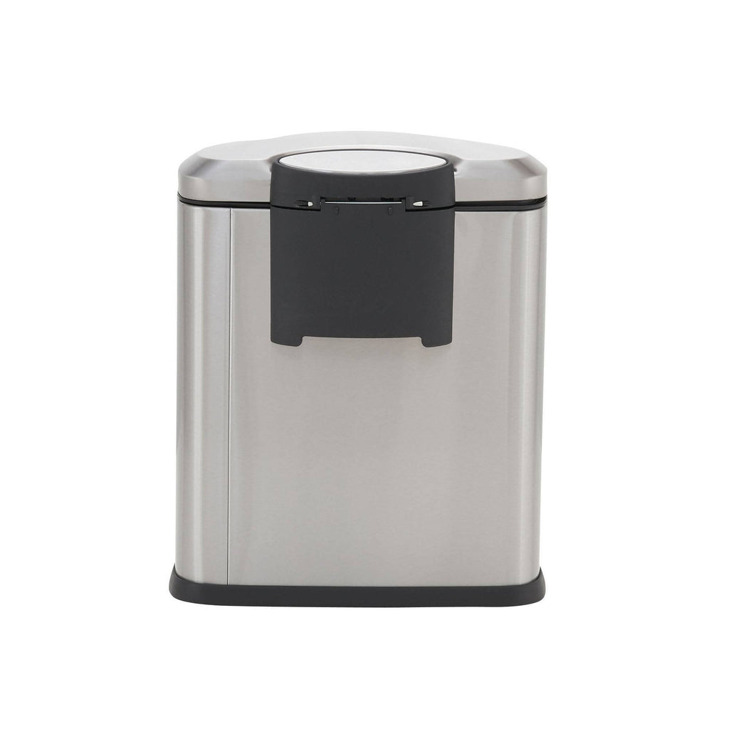 6L Stainless Steel Step Trash Can J295