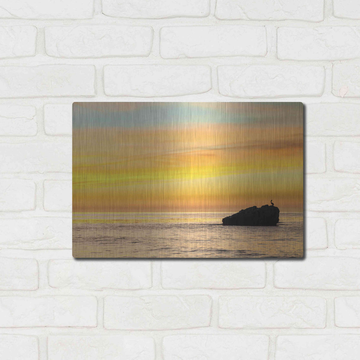 Metal Wall Art, 16"x12" Y395