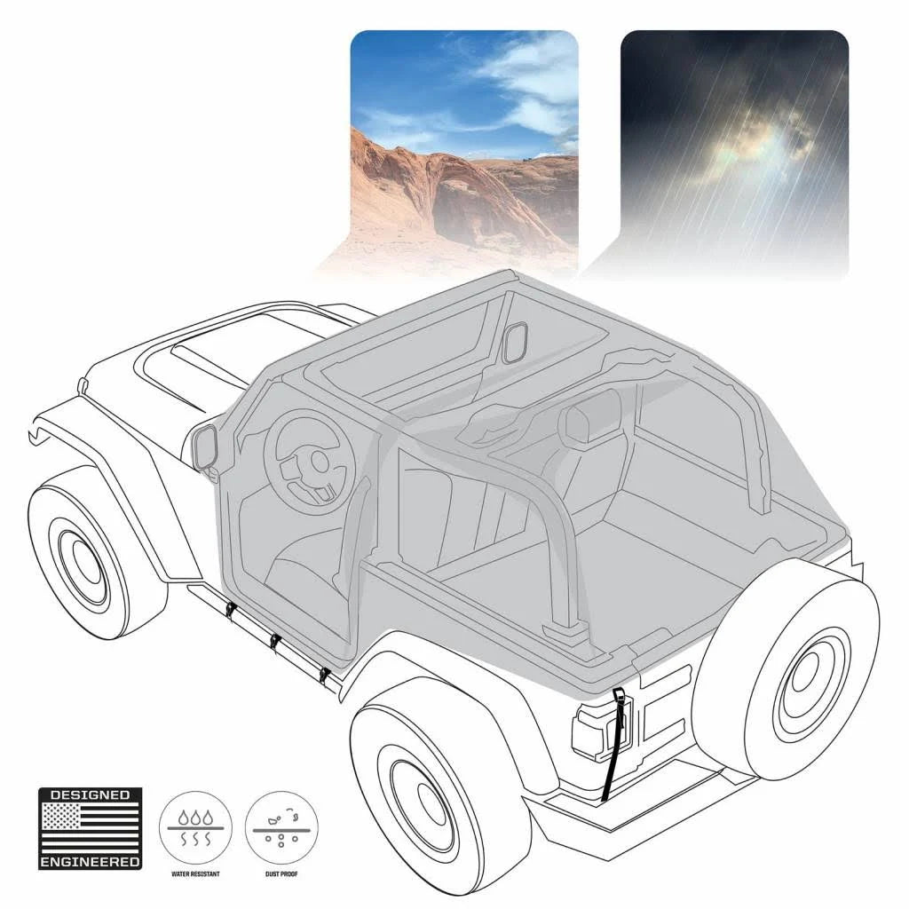 Gray Cab Cover A68430