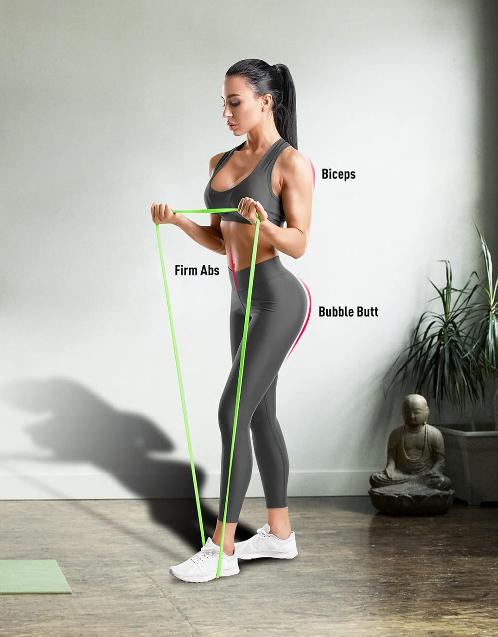 Set of 5 Resistance Bands with Carry Bag R3220