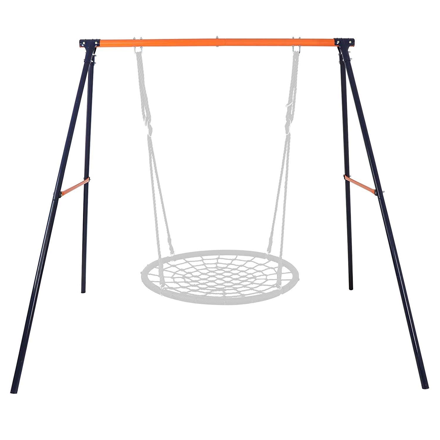 Purple Web Tree Swing with All-Steel Stand Combo E3235