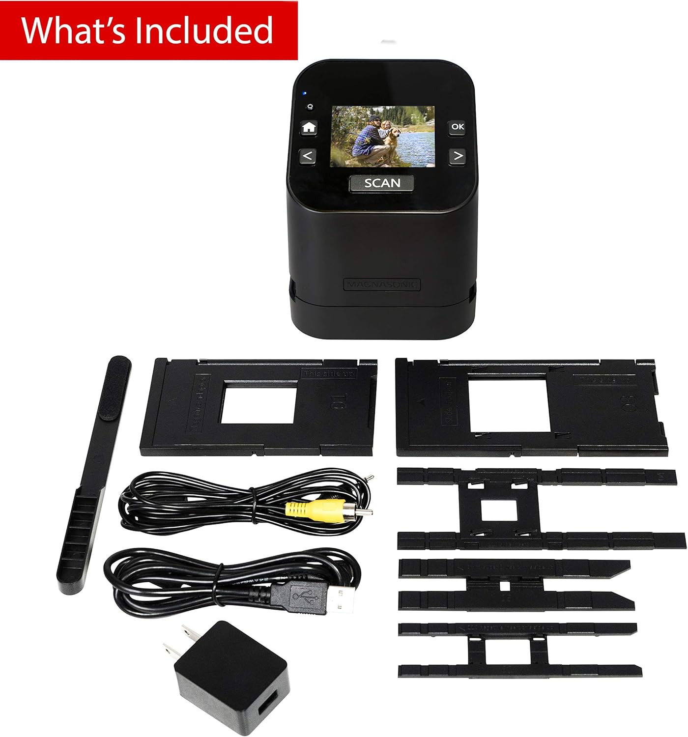 Film Scanner with 22MP Resolution and 2.4 LCD Screen I698094