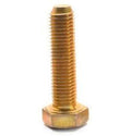 3/8 inch-16 x 8 inch Coarse Thread Grade 8 Hex Cap Screw Yellow Zinc Plated Pk 10 Z56771