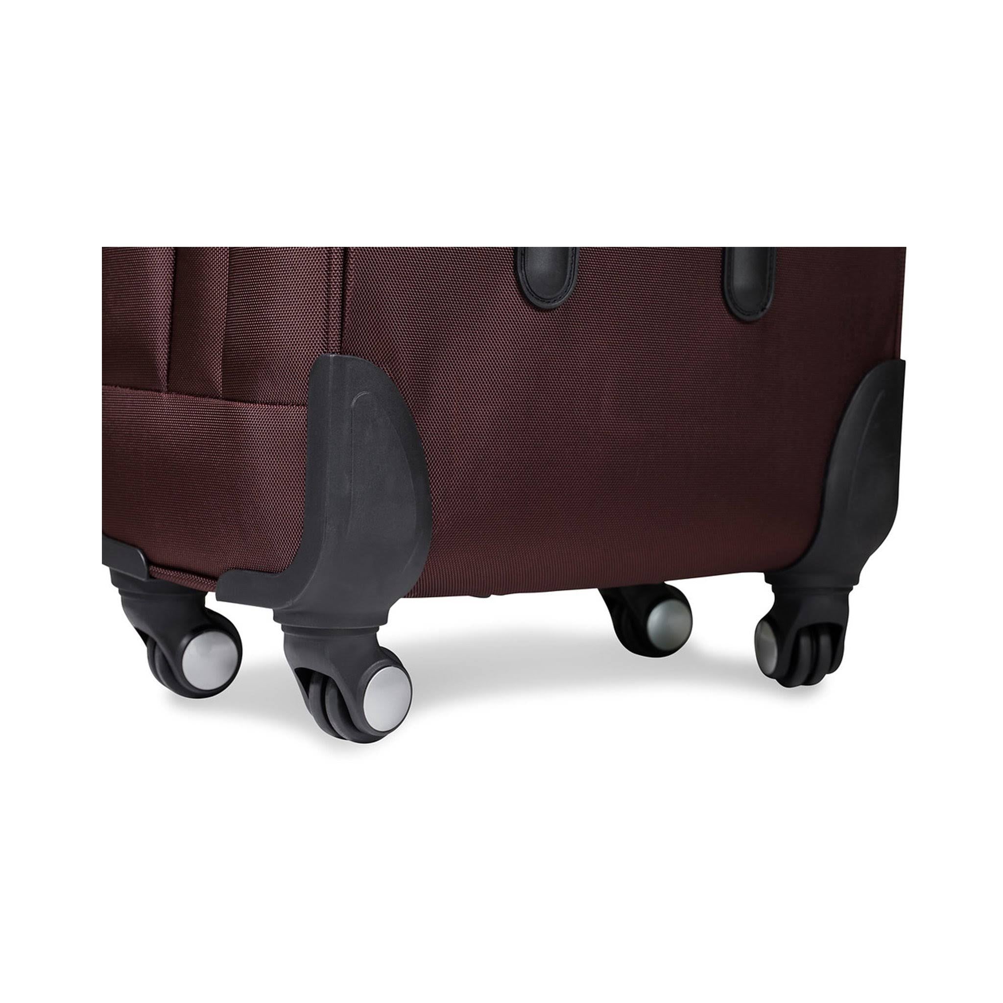 24-Inch Expandable Spinner Suitcase (Black) G765