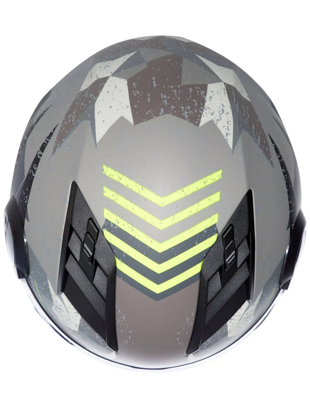 Matt Titanium Yellow Camo Helmet M61159