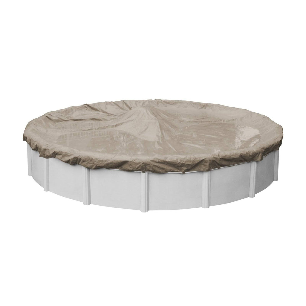Sandstone Winter Cover for 24-Foot Round Above-Ground Swimming Pool J94525