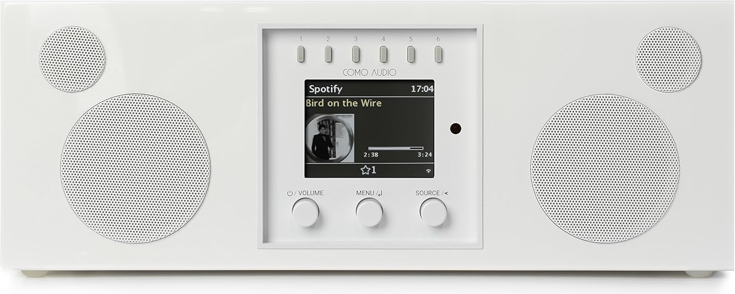 Piano White Wireless Speaker W505130