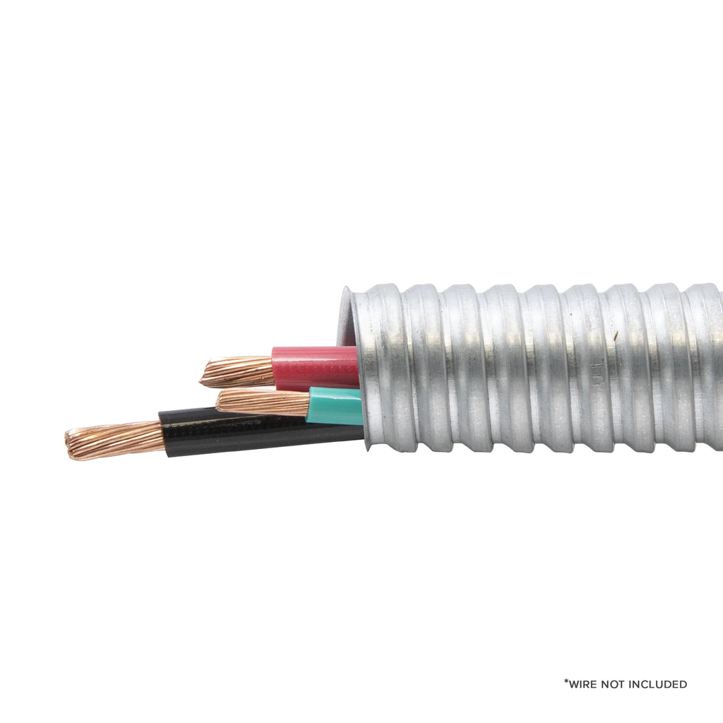 Galvanized Steel Flexible Conduit 25 ft Roll H58894
