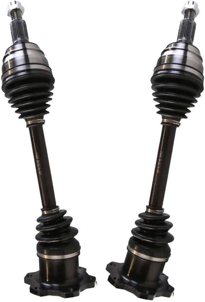 Pair of 2 Front CV Axle Drive Shaft Assembly for 2007-2016 Chevrolet Tahoe 2007-2018 Silverado GMC Sierra 1500 4WD H90293
