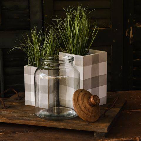 10x22 Glass Canister Z8154