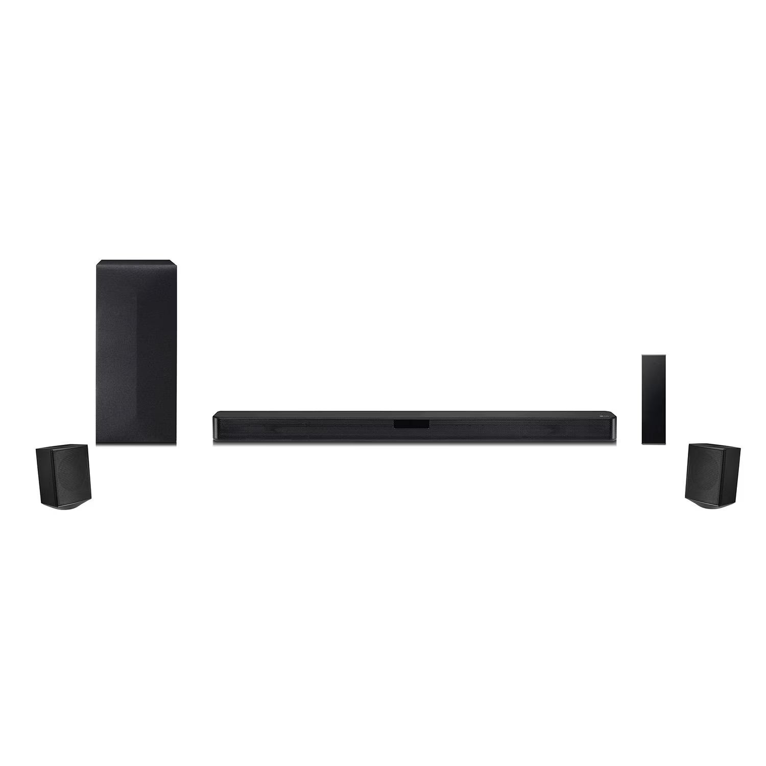 4.1 Channel Soundbar with Surround Sound Speakers, Black I5136
