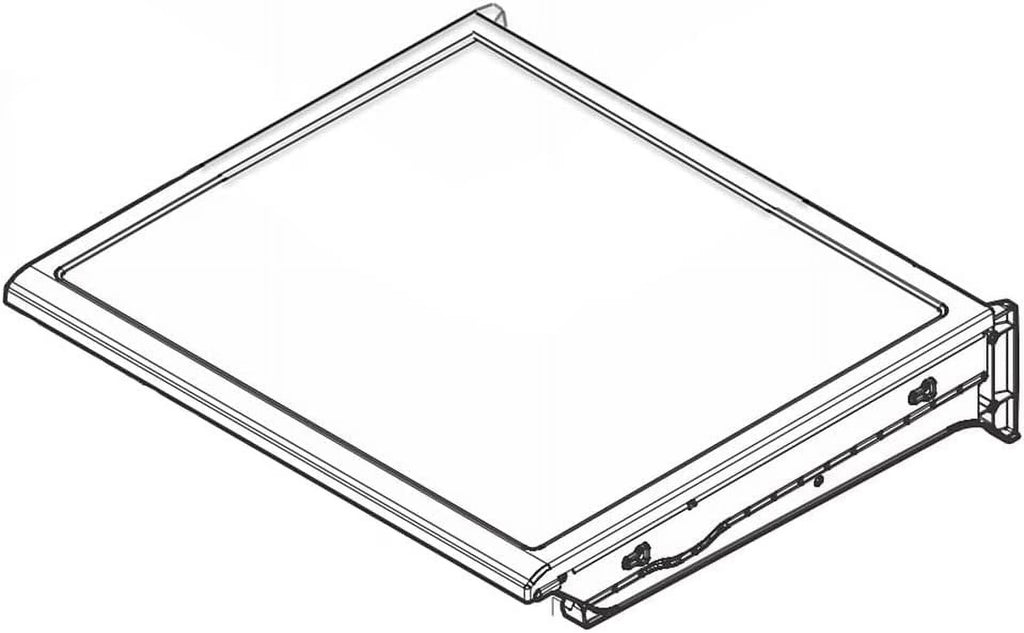 Refrigerator Drawer Cover and Glass T343