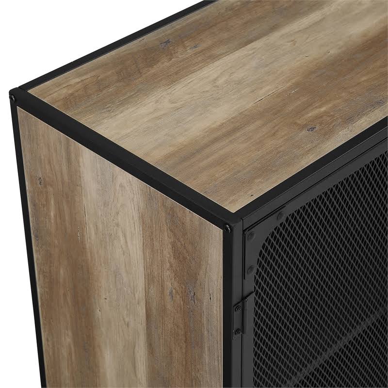 Barnwood Accent Cabinet Q98219