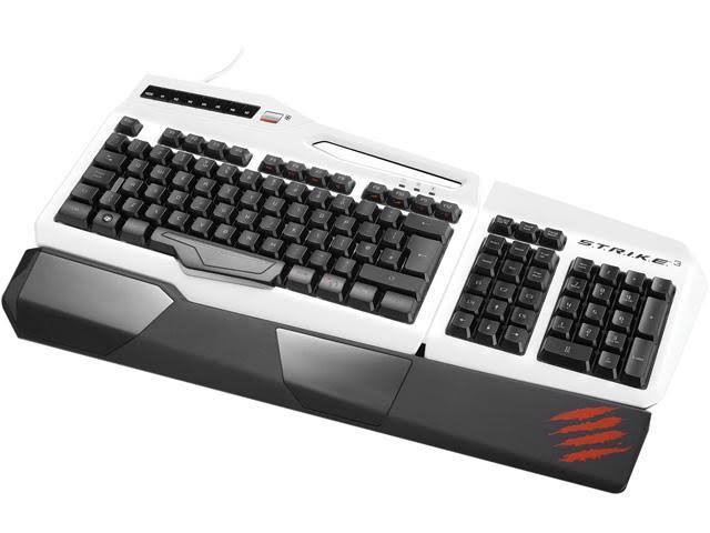 White Gaming Keyboard N4355